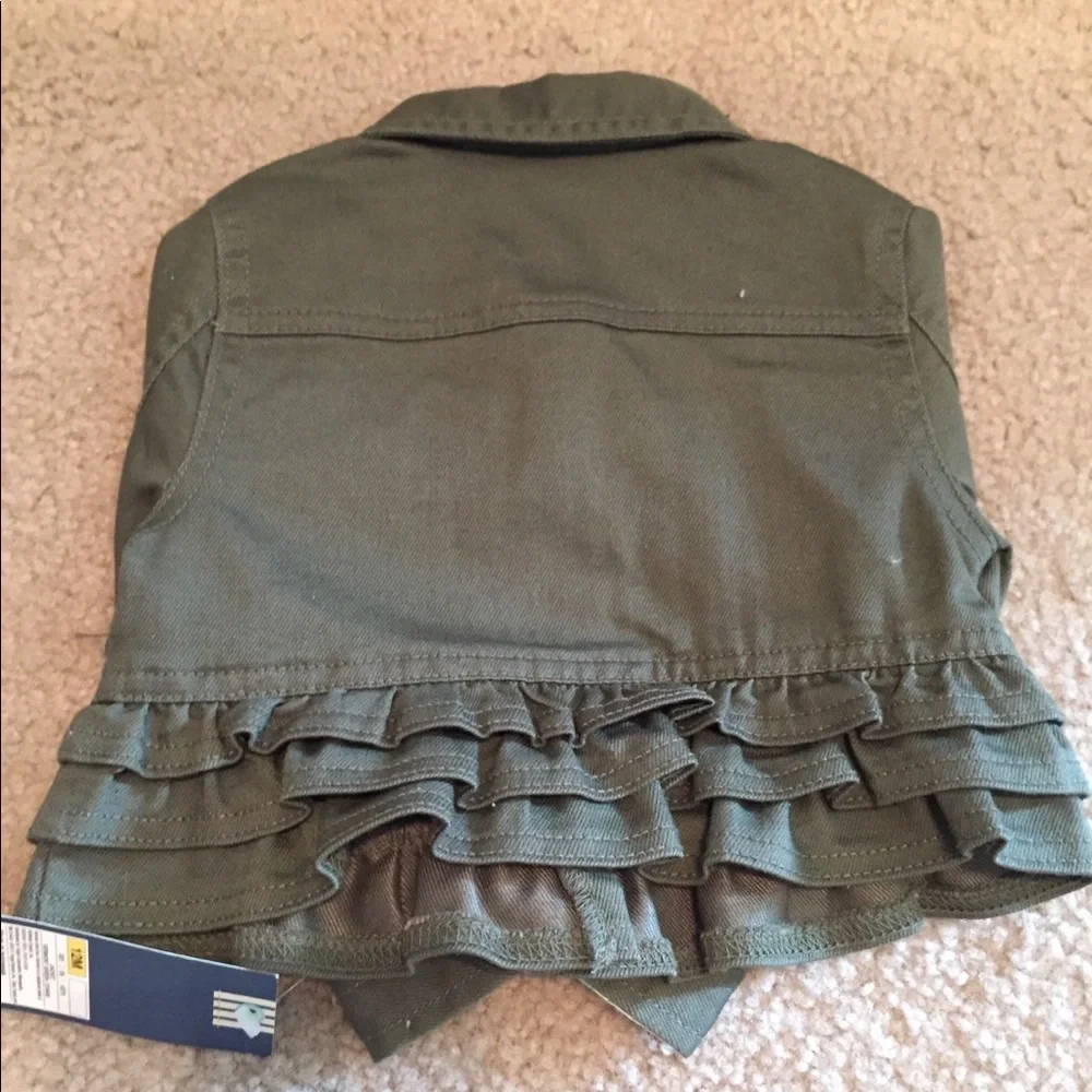 Girls Osh‎ Kosh Jean Jacket Size 12 Months